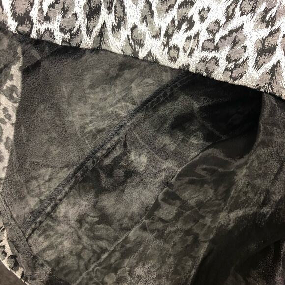 Taylor petite Leopard print sleeveless dress size 10P - Picture 6 of 8